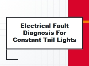 Pinpointing a Persistent Tail Light Power Drain