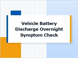 Diagnosing Rapid Vehicle Battery Drain Symptoms